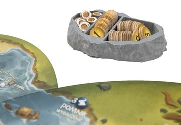 Контейнеры-органайзеры ресурсов Everdell с жетонами