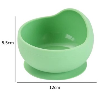 СИЛИКОНОВАЯ ЧАШКА С НАБОРОМ ПРИСОСКИ И ЛОЖКИ