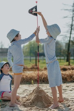 Детская шляпа от солнца UPF 50 Ducksday True Blue 5-8 лет