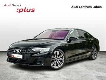 Audi A8 D5 Sedan Facelifting 4.0 60 TFSI 460KM 2022 Audi A8 Kamery 360, Reflektory LED HD Matrix , Bang Olufsen 4.0 Benzyna