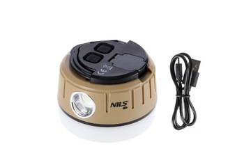 LAMPA KEMPINGOWA LED 500 LM ładowana USB z uchwytem do zawieszenia
