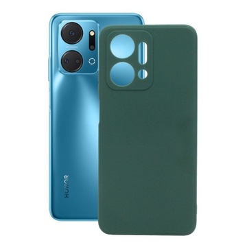 Etui Obudowa Pokrowiec Case do Honor X7a RKY-LX2 Jelly Case zielone MATT