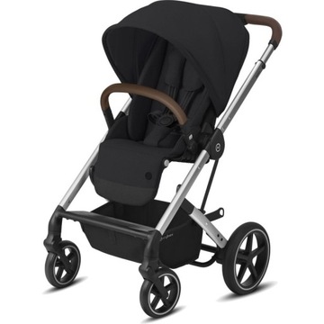 Cybex Wózek BALIOS S LUX DEEP BLACK srebrna rama