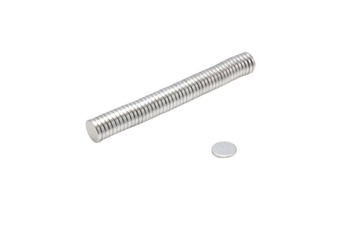 Magnes Neodymowy Walcowy MW 7x1,2 [mm] N38 50 szt.