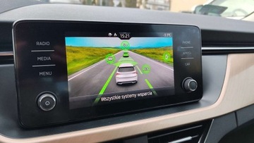 Skoda Kamiq Crossover 1.0 TSI 110KM 2021 Skoda Kamiq Ambition 1.0 TSI 110KM DSG Ssalon PL Klimatyzacja Podgrz. f, zdjęcie 19