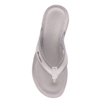 INBLU ЖЕНСКИЕ ШЛЕПАНЦЫ ШЛЕПАНЦЫ УДОБНЫЕ МЯГКИЕ DD13 СПОРТИВНЫЙ БЕЛЫЙ R 35