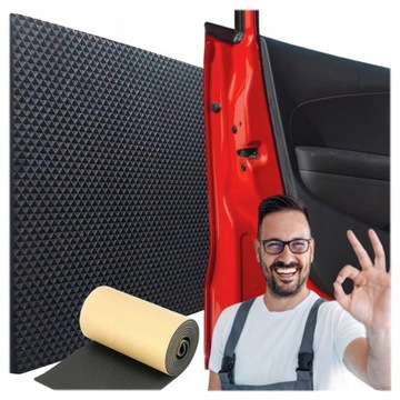 MATA OCHRONNA NA ŚCIANĘ DO GARAŻU ZABEZPIECZENIE ODBOJNIK DRZWI PARKINGOWY