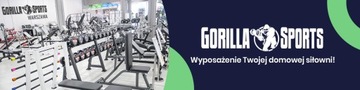 Hantle powlekane/gumowane Gorilla Sports 2x 15 kg