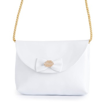 Torebka biała komunijna 105 B