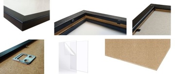 ДЕРЕВЯННАЯ РАМКА ДЛЯ ФОТОГРАФИИ 50х70 №5б