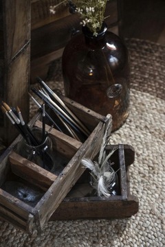 Drewniana Skrzyneczka z 3 przegródkami IB Laursen