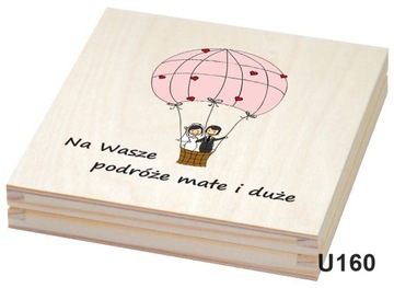 Свадебный сувенир, копилка, эко графика