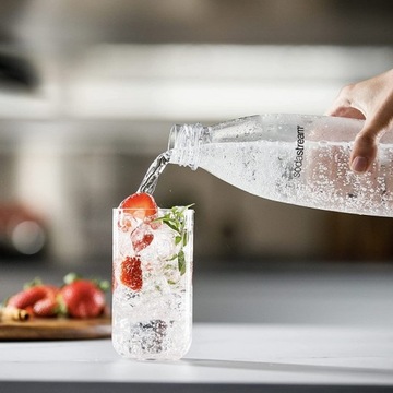 СИФОН ДЛЯ ГАЗИРОВАННОЙ ВОДЫ САТУРАТОР 1л SODASTREAM TERRA НАБОР С ПЕПСИ