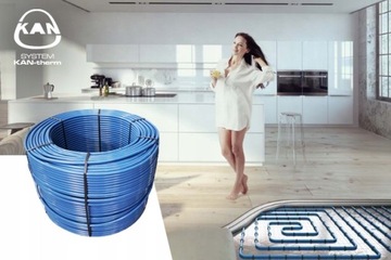 KAN-THERM RURA BLUE FLOOR PE-RT z osłoną 18X2 600M