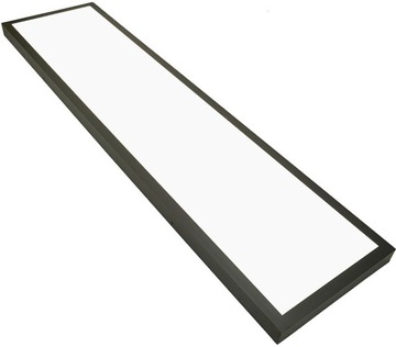 Потолочная светодиодная панель 60Вт Накладной потолочный светильник 120 х 30см 5400лм ПРЕМИУМ