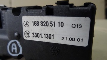 MERCEDES W168 PANEL PŘEPÍNAČŮ A1688205110