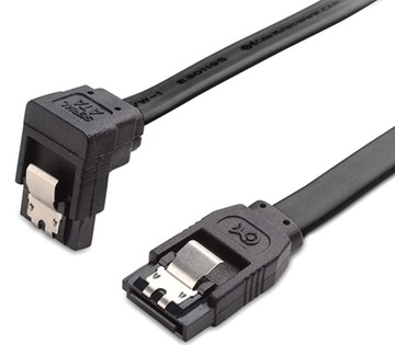Kabel kątowy do dysku SATA III do 6 GB/s 40 cm