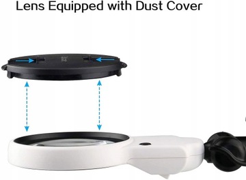 Светодиодная паяльная лупа с ручкой третьего поколения XXL