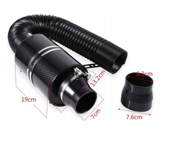 КОНИЧЕСКИЙ ФИЛЬТР SIMOTA AIRBOX CARBON 3 70 ММ