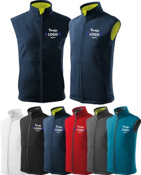 KAMIZELKA BEZRĘKAWNIK SOFTSHELL VISION ADLER x10