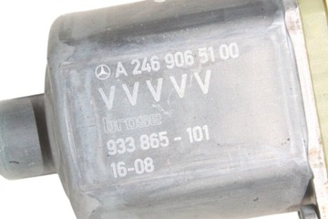 MOTOREK OKNO PŘEDNÍCH LEVÝCH DVEŘE MERCEDES-BENZ A (W176) A2469065100