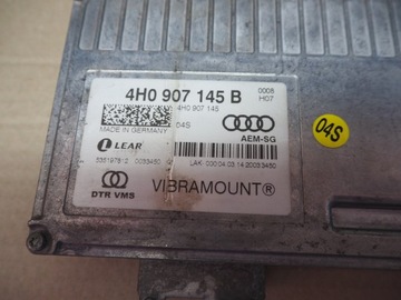 AUDI A6 A7 A8 ŘÍZENÍ ZAVĚŠENÍ 4H0907145B