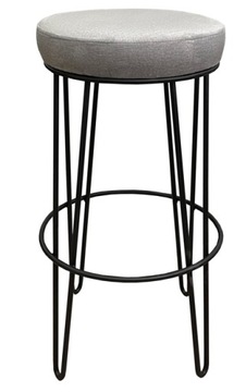Hoker niski taboret barowy metalowy loft wys 66 4P