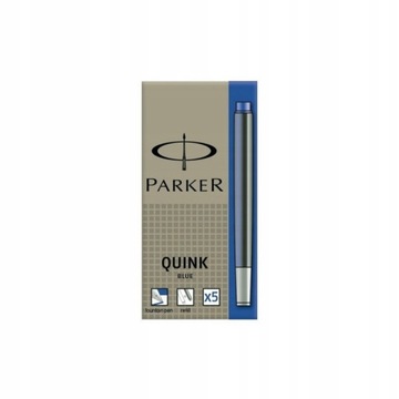 Naboje do pióra Parker standard niebieski (5 szt)