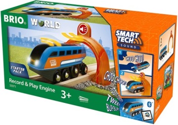 BRIO World Smart Tech Звуковой двигатель для записи и воспроизведения на батарейках