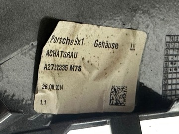 KRYT POUZDRO ZRCÁTKO LEVÝ PORSCHE CAYMAN BOXER 982 ORIG.