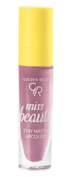 GOLDEN ROSE MATOWA POMADKA DO UST MISS BEAUTY 04
