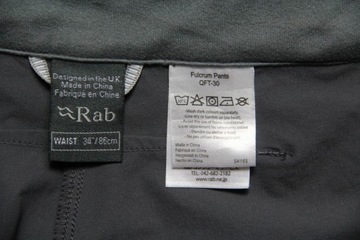 Rab Fulcrum Pants _ мужские трекинговые брюки _ 34