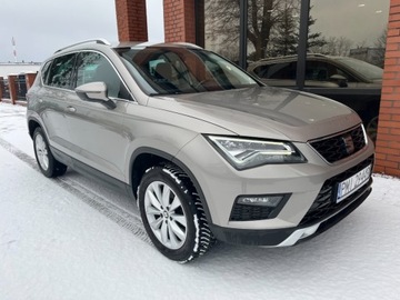Seat Ateca SUV 1.4 EcoTSI 150KM 2017 Seat Ateca 1.4 benzyna 150 KM 6 biegow zarej w PL zadbany zamiana, zdjęcie 1