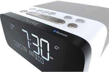PURE SIESTA RISE ЦИФРОВОЕ РАДИО DAB+ FM СВЕТОДИОДНЫЙ БУДИЛЬНИК