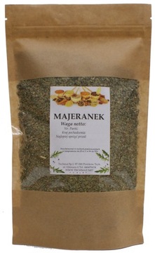 MAJERANEK Suszony Otarty AROMATYCZNY 1KG Jakość