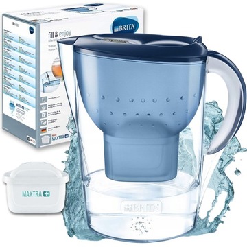 Dzbanek filtrujący Brita Marella 2,4 l niebieski - dla czystej wody