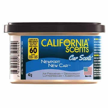 CALIFORNIA CAR SCENTS ZAPACH NEW CAR PUSZKA SAMOCHODOWY DO SAMOCHODU AUTA