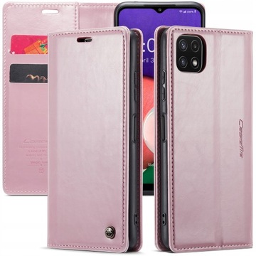 Etui skórzane do Samsung Galaxy A22 5G / F42 5G