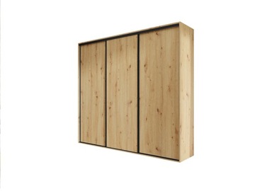 Duża szafa przesuwna DK Miki 275x245, Pojemna