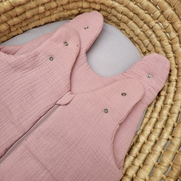 ЛЕТНИЙ СПАЛЬНЫЙ МЕШОК ДВОЙНАЯ МАРЛЯ муслин, 100% хлопок