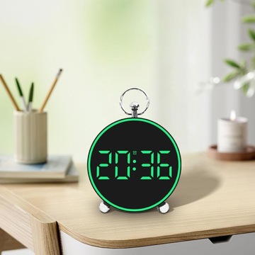 СВЕТОДИОДНЫЙ БУДИЛЬНИК ЭЛЕКТРОННЫЙ ЦИФРОВОЙ РЕГУЛИРОВКА БУДИЛЬНИКА ТЕМПЕРАТУРЫ ВРЕМЕНИ