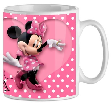 KUBEK MINNIE MOUSE NA PREZENT +IMIĘ