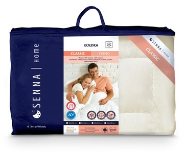Kołdra INTER-WIDEX TERMO 220x200 ZIMOWA - JAKOŚĆ!