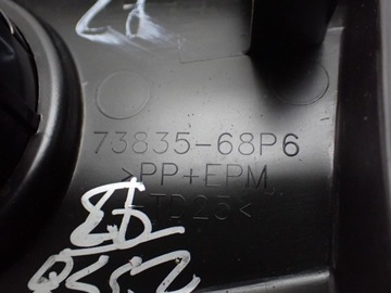 PANEL PŘEPÍNAČ START STOP KRYT 73835-68P6 SUZUKI BALENO II 16R