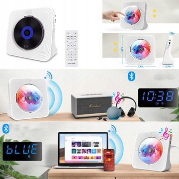 ПОРТАТИВНЫЙ LCD CD-ПЛЕЕР С BLUETOOTH И ПУЛЬТОМ ПУЛЬТА ПУЛЬТА