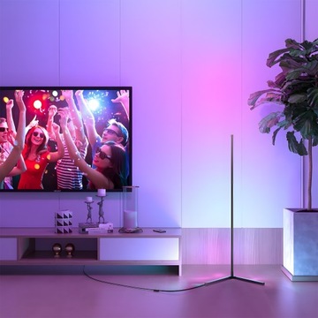 RGB LED УГЛОВОЙ ТОРШЕР ДИСТАНЦИОННЫЙ APKA