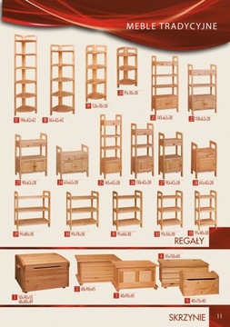 SKRZYNIA DREWNIANA SOSNOWA PRODUCENT MEBLI