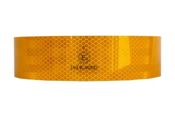 Светоотражающая лента контурная оранжевая, 1 метр.