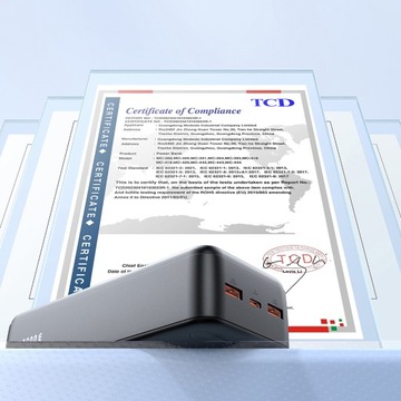 MCDODO POWERBANK 30000МАЧ С ДИСПЛЕЕМ 2X USB USB-C 2A 10 Вт + КАБЕЛЬ USB-C