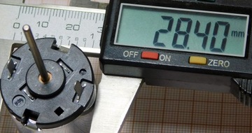 Двигатель постоянного тока 12 В, ось 2,3 мм JOHNSON [P103]C